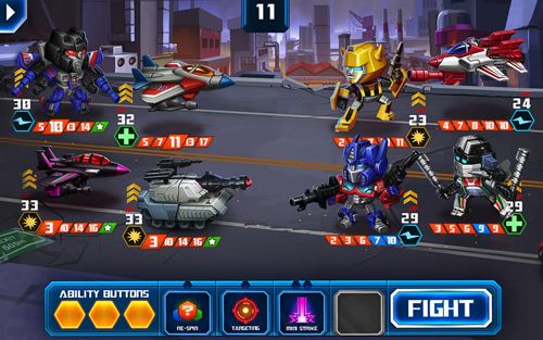 Transformers: Tactique du combat