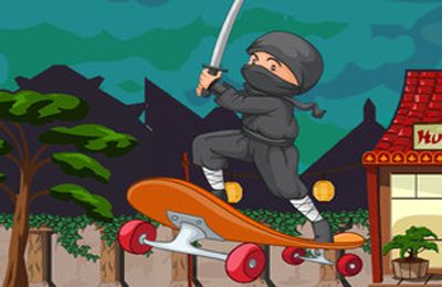 Ninja Skateboardeur