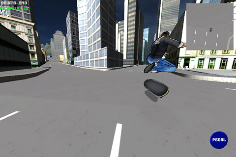 Le skateboarding: simulateur
