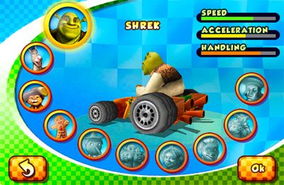 Le Karting avec Shrek