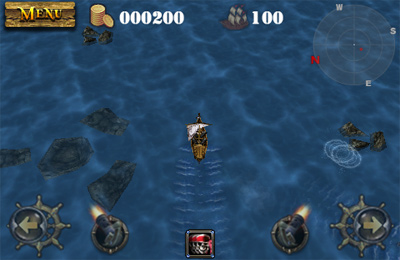 Les Pirates 3D: Le Combat en Bateaux à Voile