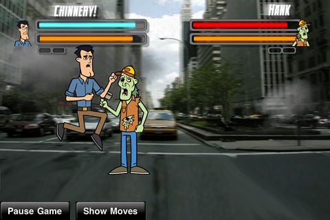 Combattants de rue contre les zombis