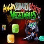 Avec le jeu Souterrain, imprégné par une lave  pour iPhone téléchargez Les Zombies Méchants contre les Légumes ipa gratuitement.