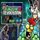 Avec le jeu La Vergence pour iPhone téléchargez La Révolution de Poule 2: Zombie ipa gratuitement.