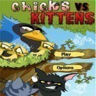 Avec le jeu Le Kiwi Brun pour iPhone téléchargez Les Chatons contre les Poules ipa gratuitement.