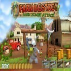 Avec le jeu Le Nettoyeur Cosmique pour iPhone téléchargez La Destruction de la ferme :l'Attaque des Extraterrestres ipa gratuitement.