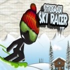 Avec le jeu Poules folles: Version de metteur en scène  pour iPhone téléchargez Stickman le Maniaque de ski ipa gratuitement.