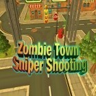 Avec le jeu Voiture sautante  pour iPhone téléchargez Ville des zombis: Tir de précision ipa gratuitement.