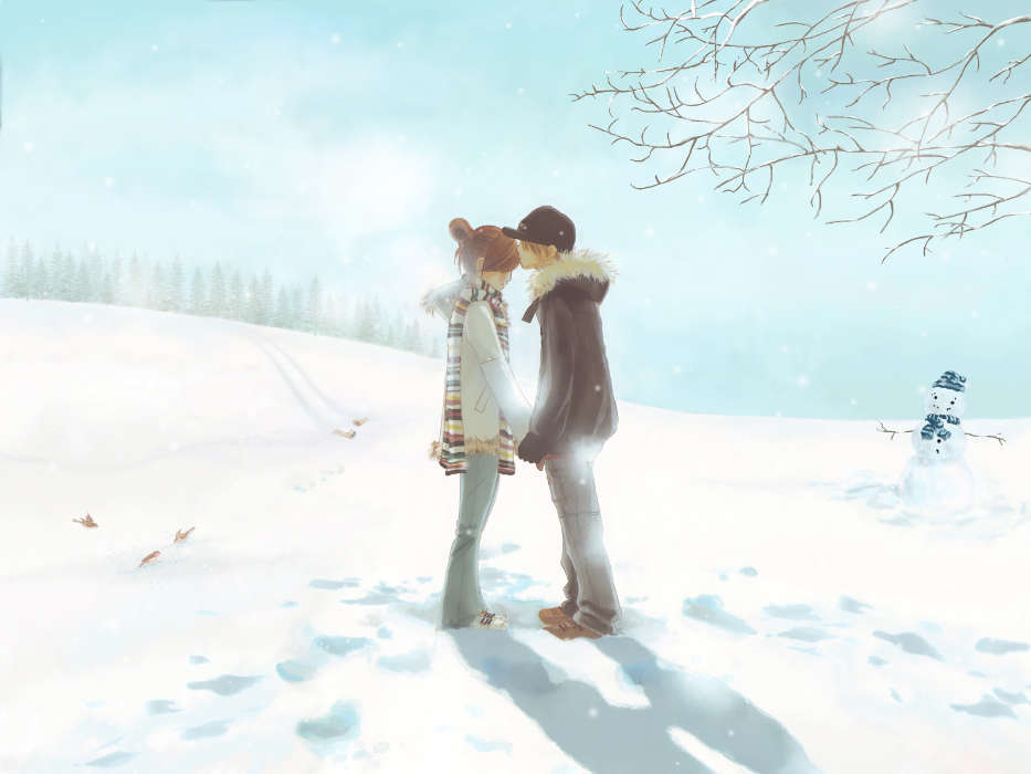 Anime,Hiver,Amour
