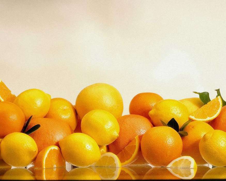 Fruits,Nourriture,Citrons,Oranges