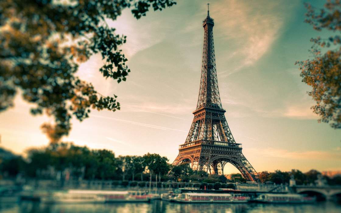 Paysage,Sky,L'architecture,Nuages,Tour Eiffel