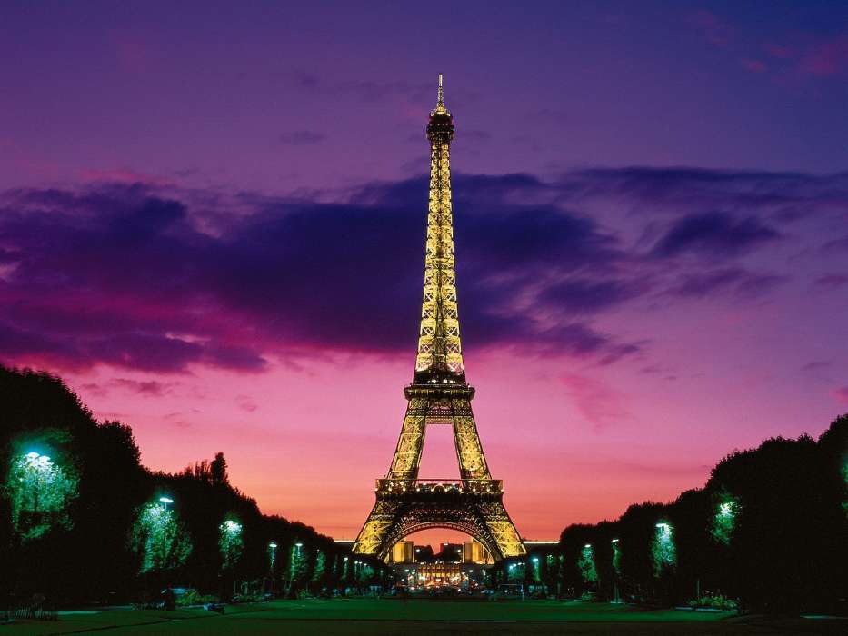 L'architecture,Tour Eiffel,Paysage
