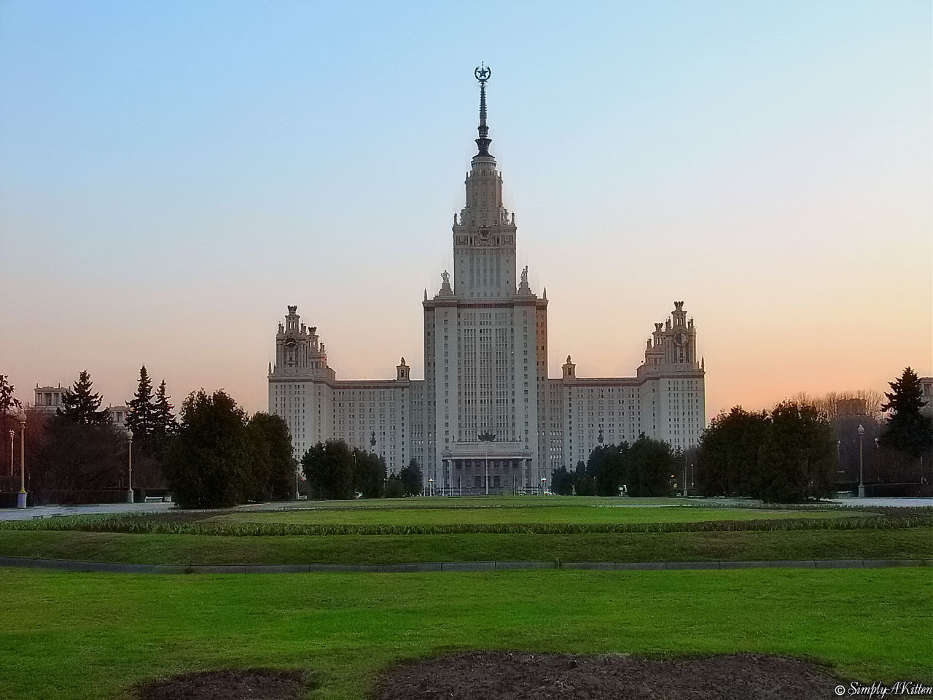Paysage,Villes,L'architecture,Moscou