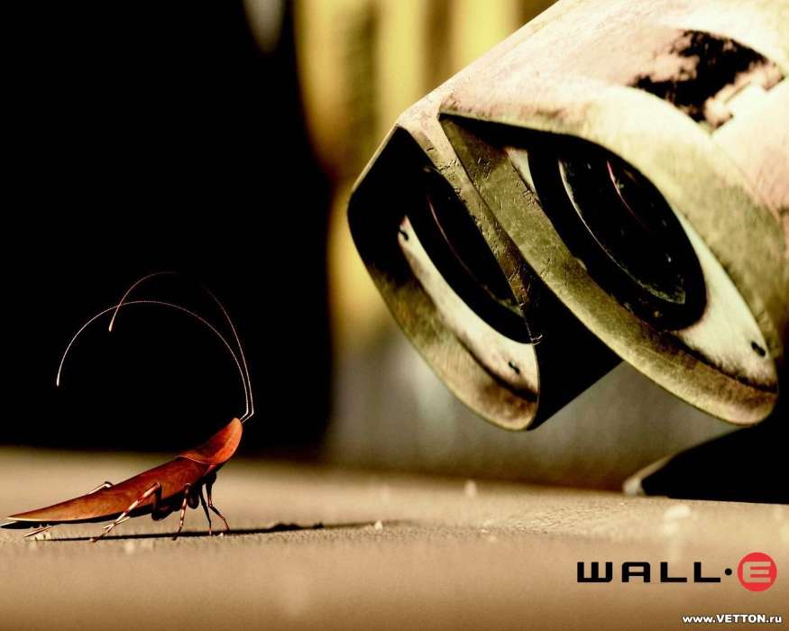 Dessin animé,Insectes,Robots,Wall-E