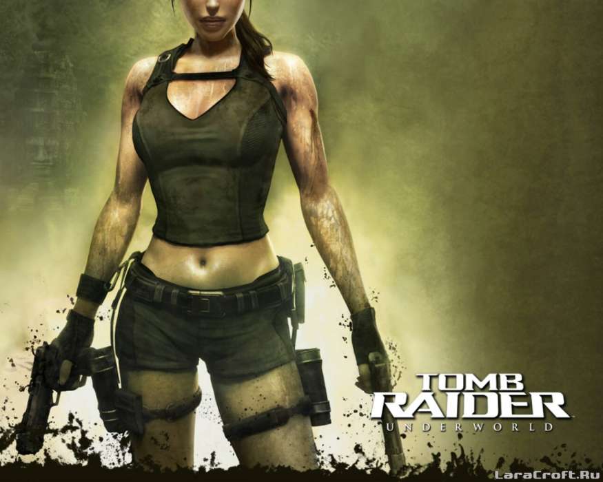 Jeux,Filles,Lara Croft : Tomb Raider,Underworld