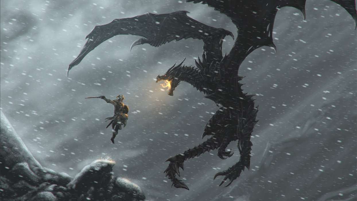 Jeux,Dragons,The Elder Scrolls