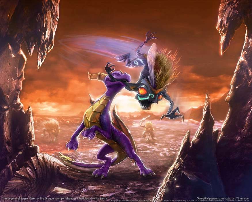 Jeux,Dragons,The Legend Of Spyro: Dawn Of The Dragon