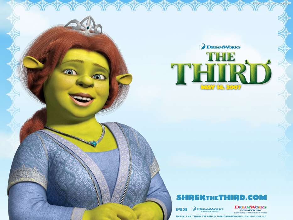 Dessin animé,Shrek,Fiona