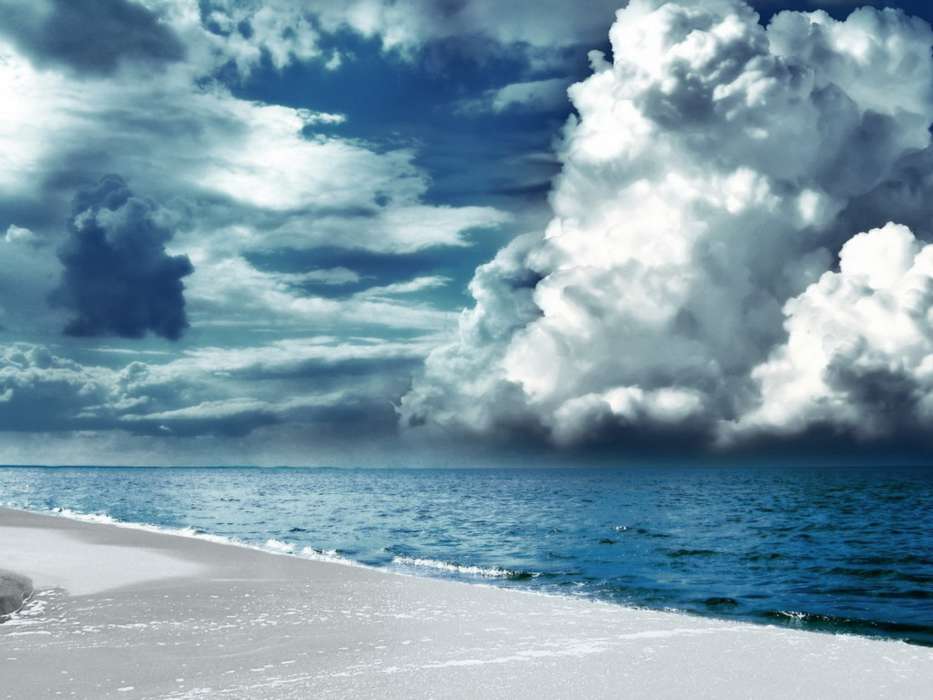 Mer,Nuages,Paysage
