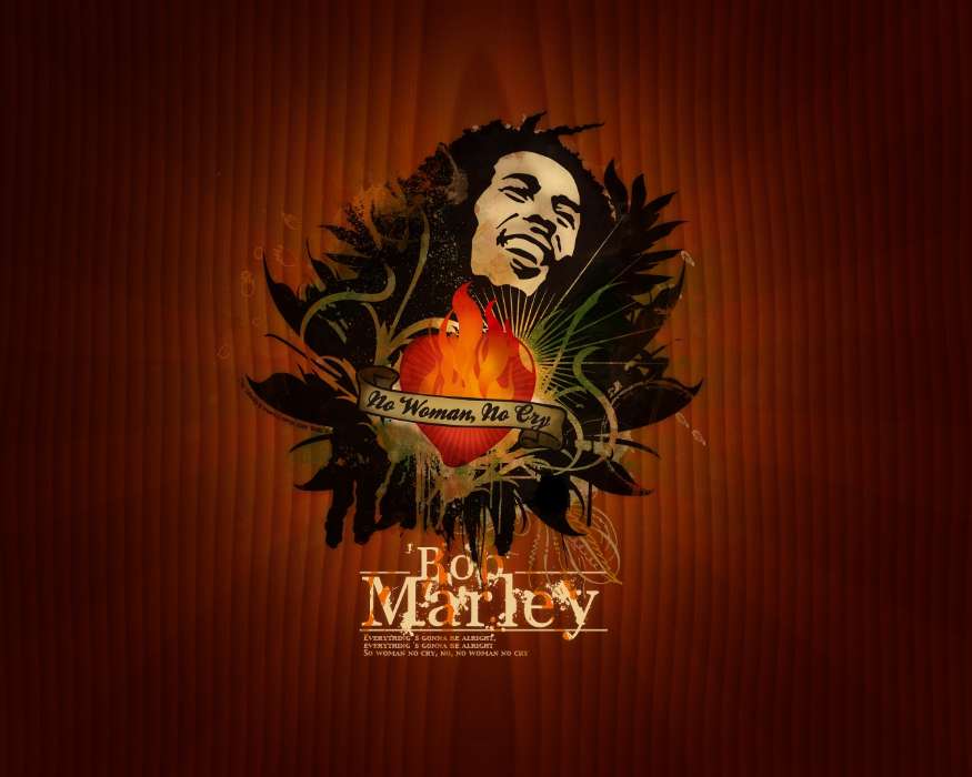 Musique,Dessins,Bob Marley