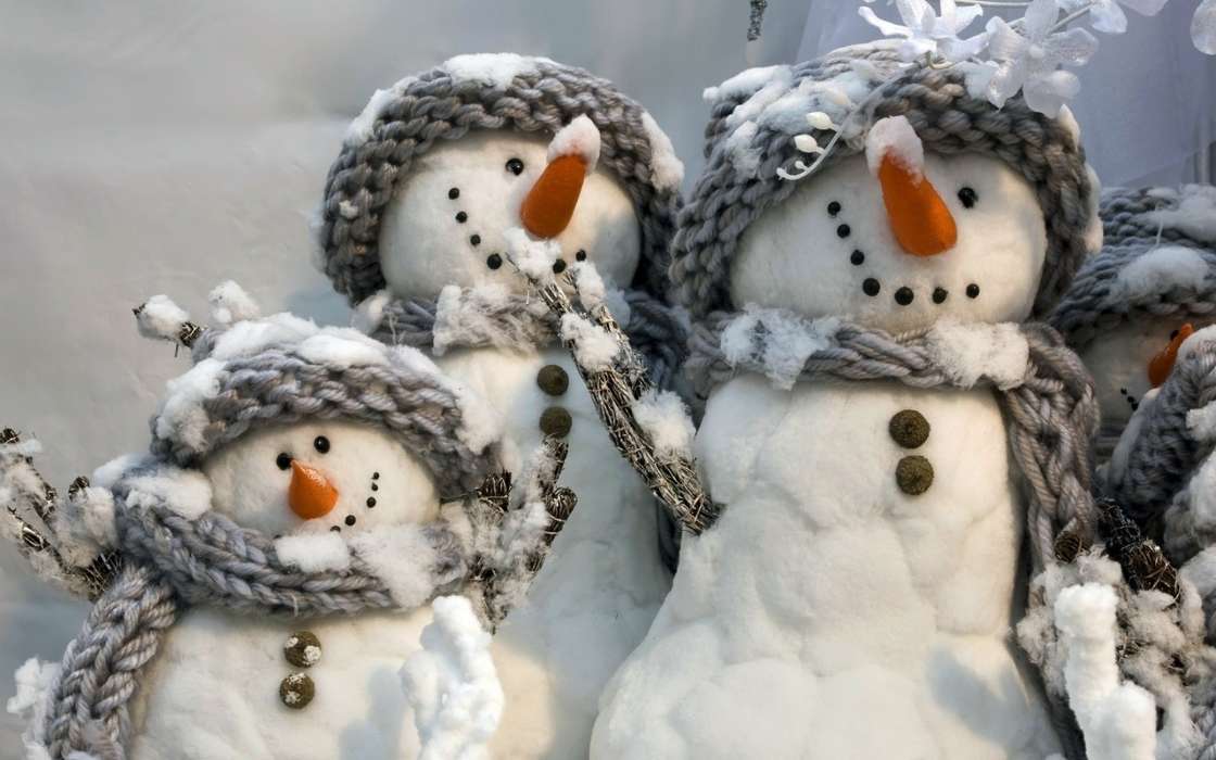 Bonhommes de neige,Objets,Hiver