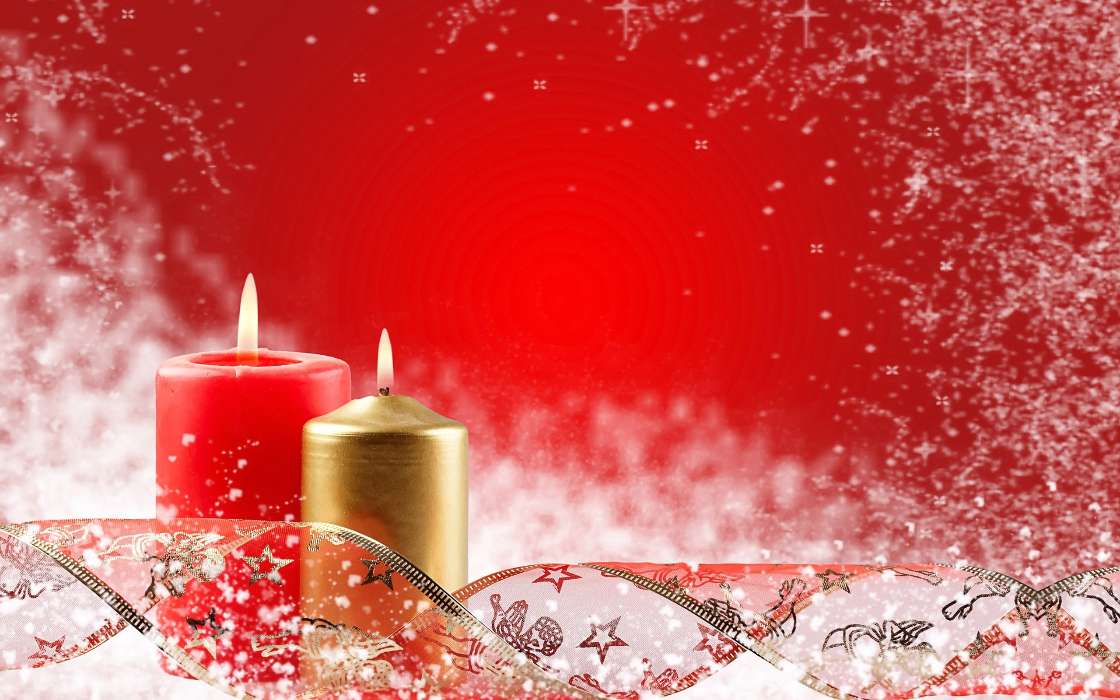Bougies,Fêtes,Contexte,Nouvelle Année,Noël