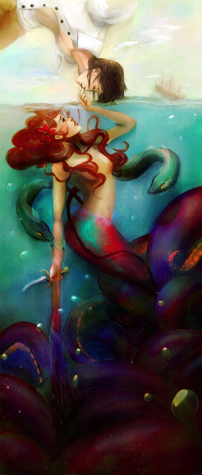 Mermaids,Dessins