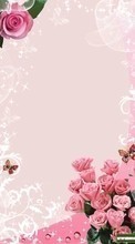 Télécharger une image 1080x1920 Fêtes,Plantes,Fleurs,Roses,Cartes postales,8 mars, journée internationale de la femme pour le portable gratuitement.