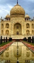 Télécharger une image Taj Mahal,L'architecture pour le portable gratuitement.