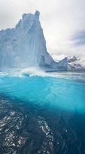 Icebergs,Mer,Paysage pour LG Optimus F5 P875