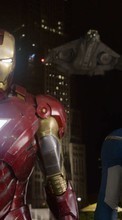 Télécharger une image Cinéma,Personnes,Acteurs,Iron Man,Captain America pour le portable gratuitement.