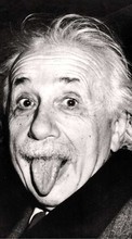 Télécharger une image Humour,Personnes,Hommes,Albert Einstein pour le portable gratuitement.