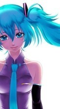Télécharger une image 240x400 Anime,Filles,Vocaloids,Miku Hatsune pour le portable gratuitement.