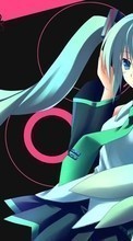 Musique,Anime,Filles,Vocaloids,Miku Hatsune pour Lenovo S60
