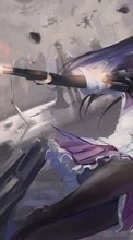 Anime,Filles,Arme pour Sony Xperia 1 II