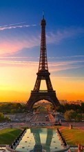 Villes,L'architecture,Paris,Tour Eiffel,Paysage
