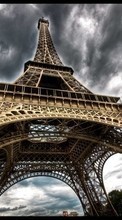 Paysage,L'architecture,Paris,Tour Eiffel pour Samsung Galaxy Note