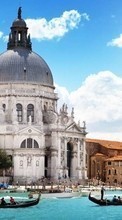 Télécharger une image Paysage,Villes,L'architecture,Bateaux,Venise pour le portable gratuitement.