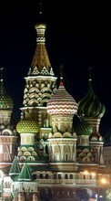 Télécharger une image Villes,Nuit,L'architecture,Moscou pour le portable gratuitement.