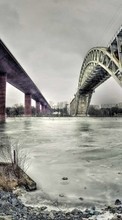 Télécharger une image Villes,Rivières,Bridges,L'architecture,Paysage pour le portable gratuitement.