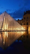 Télécharger une image Paysage,Villes,L'architecture,Paris,Louvre pour le portable gratuitement.