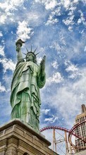 Télécharger une image L'architecture,Statue de la Liberté,Monuments,USA pour le portable gratuitement.