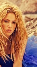 Musique,Personnes,Filles,Artistes,Shakira pour Samsung Ch@t 335