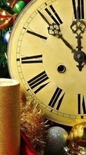 Fêtes,Contexte,Nouvelle Année,Horloge pour Motorola Defy