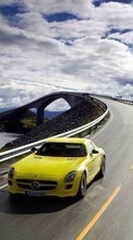 Transports,Voitures,Bridges,Routes,Mercedes pour HTC EVO 3D