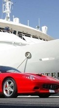 Transports,Voitures,Yachts,Ferrari pour HTC Legend