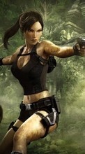 Télécharger une image 128x160 Jeux,Filles,Lara Croft : Tomb Raider pour le portable gratuitement.