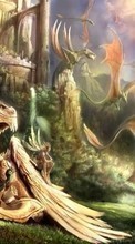 Télécharger une image 240x400 Fantaisie,Dragons pour le portable gratuitement.