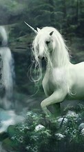 Animaux,Fantaisie,Chevaux,Unicorns pour Apple iPad 3