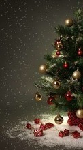 Fêtes,Nouvelle Année,Sapins,Noël pour Samsung C3510